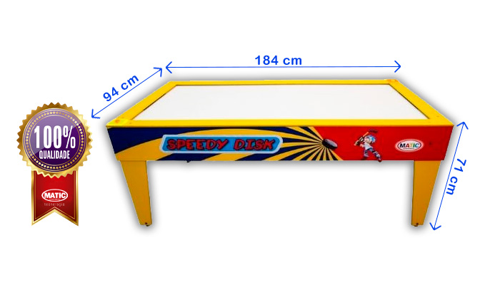 🥏 Mesa dobrável de air hockey para uso recreativo - jogos